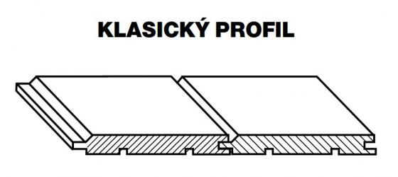 Palubky SMRK AB KLASIK 3000/121/14 (1 BAL = 7ks - 2,541m2)