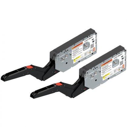 BLUM 22K2710T Aventos HK Top výklop silný, Tip-on, eurošrouby, Eclipse černá