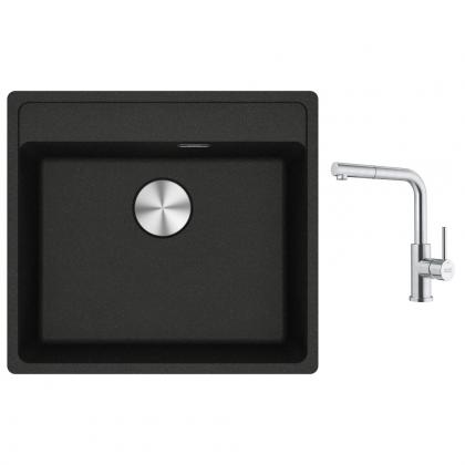 FRANKE Set G298O MRG 610-52 RTL onyx + FC 6986 celonerez