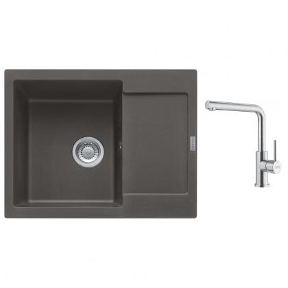 FRANKE Set G299ŠB MRG 611-62 šedá břidlice + FC 6985 celonerez