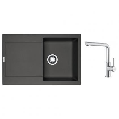 FRANKE Set G300ŠB MRG 611 šedá břidlice + FC 6985 celonerez