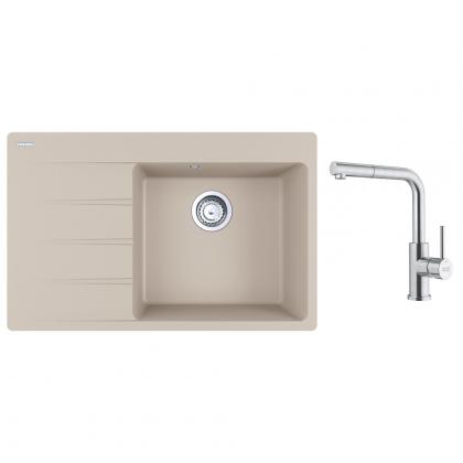 FRANKE Set G289SA CNG 611-78 TL/7 sahara + FC 6986 celonerez