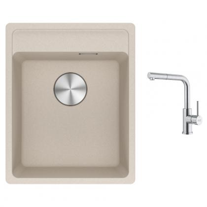 FRANKE Set G295SA MRG 610-37 RTL sahara + FC 6986 celonerez
