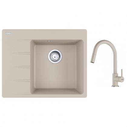 FRANKE Set G285SA CNG 611-62 TL/7 sahara + FC6051 sahara