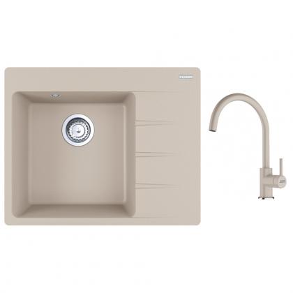 FRANKE Set G270SA CNG 611-62 TL/2 sahara + FC6018 sahara