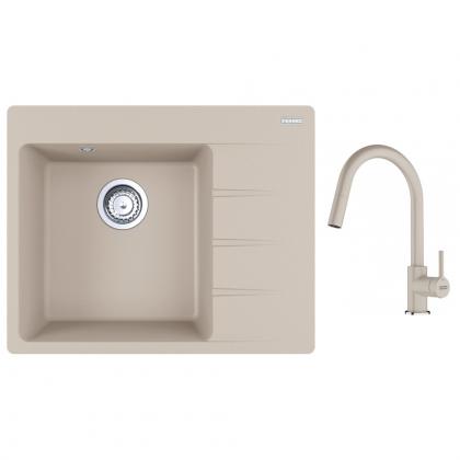 FRANKE Set G286SA CNG 611-62 TL/2 sahara + FC6051 sahara