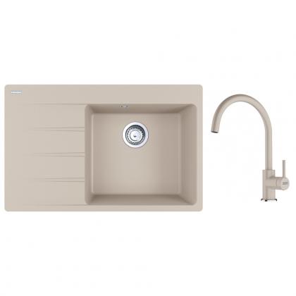 FRANKE Set G271SA CNG 611-78 TL/7 sahara + FC6018 sahara