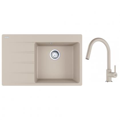 FRANKE Set G291SA CNG 611-78 TL/7 sahara + FC6051 sahara