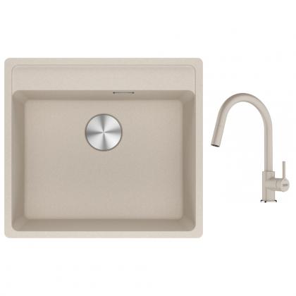 FRANKE Set G296SA MRG 610-52 RTL sahara + FC 6051 sahara