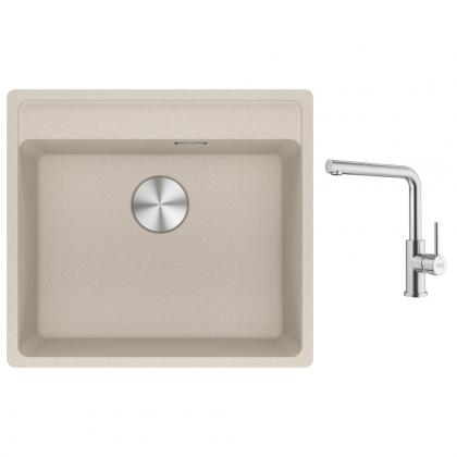 FRANKE Set G297SA MRG 610-52 RTL sahara + FC 6985 celonerez