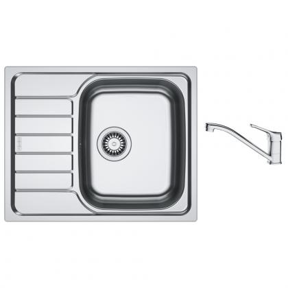 FRANKE Set N102 SKN 611-62 + FB 250.031 chrom