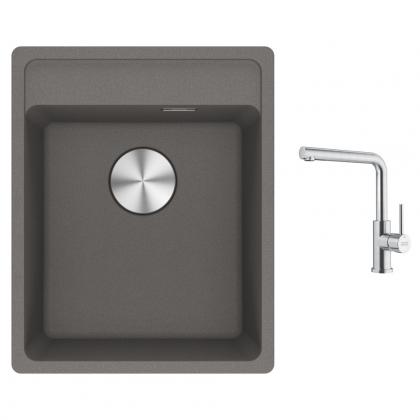 FRANKE Set G294ŠK MRG 610-37 RTL šedý kámen + FC 6985 celonerez