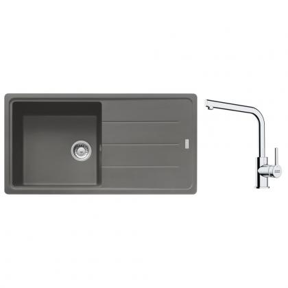 FRANKE Set G264ŠK BFG 611 šedý kámen + FS 3230.031 chrom