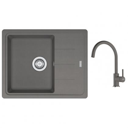 FRANKE Set G278ŠK BFG 611-62 šedý kámen + FC 6018.084 šedý kámen