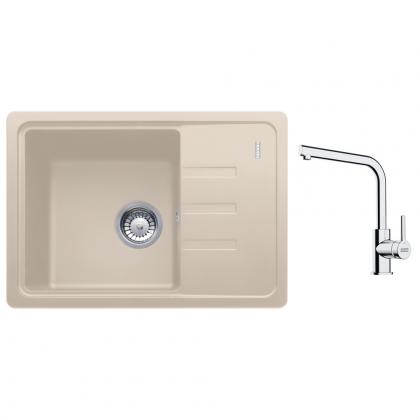FRANKE Set G266SA BSG 611-62 sahara + FS 3230.031 chrom