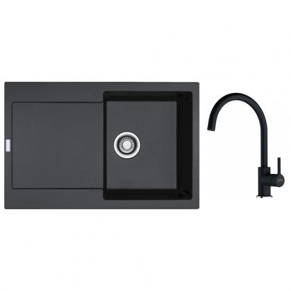 FRANKE Set G276O MRG 611 onyx + FC 6018.071 onyx