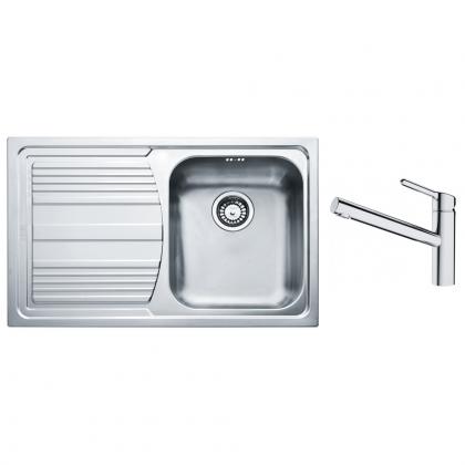 FRANKE Set N86 LLX 611/7 + FC 3054.031 chrom