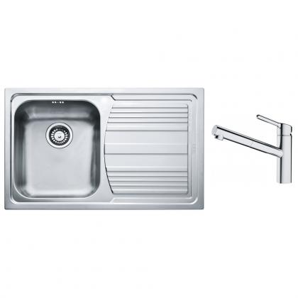 FRANKE Set N83 LLX 611/2 + FC 3055.031 chrom