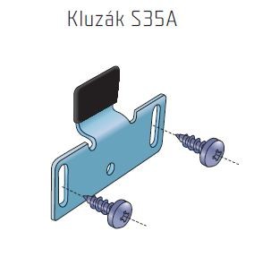 S-S35A horní jezdec posuvné kování