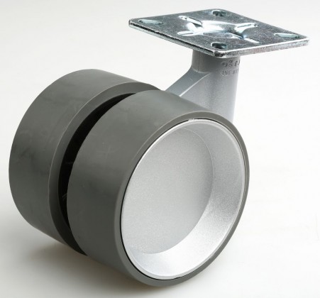 OGTM Kolečko Formula 80 mm, hliník, guma šedá