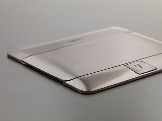 LEGRAND Pop-up díl 1 x 4 moduly nerez broušený 54021