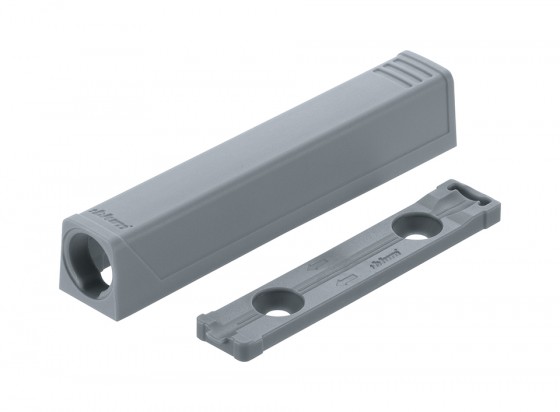 BLUM 956A1201 Tip-on adaptér, přímý, 76mm, šedá