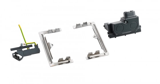 LEGRAND Pop-up díl instalační sada pro 1 x 4 moduly 54006