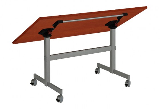 MILADESIGN podnož sklopná mobilní ST847MU RAL9010