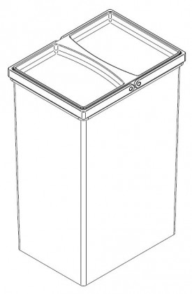 GOLLINUCCI Příslušenství náhradní koš pro Concept 560 1x29l šedá