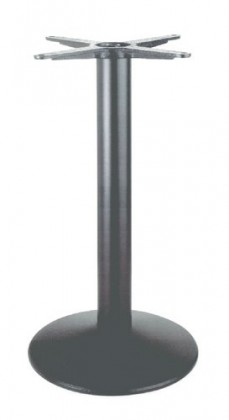 Stolová noha centrální BM 012/400 výška 720 mm bílá