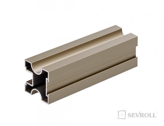 SEVROLL 03172 Karat úchytová lišta 10mm 2,7m oliva