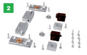 SEVROLL 10096-SV ZR-18 Unicomfort sada pro rozevírací dveře