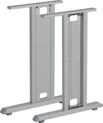 MILADESIGN podnož krajní G1 ST203 stříbrná