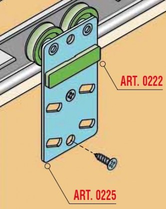 SISCO horní vozík art. 0225