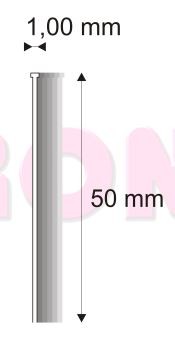 Hřebík Brad 12/50 zinek, 5000 ks