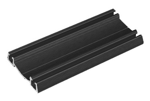 SEVROLL 04340 Elegant II spodní vedení 3m černá kartáčovaná