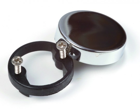 StrongHinges S3 Protikus s krytkou závěsu na sklo "o" chrom