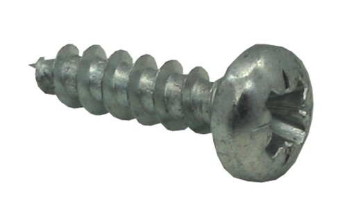 StrongFix Vrut PZ 4x25mm půlkulatá hlava zinek bílý