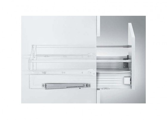 BLUM Z70.0320 Metabox, externí tlumič Blumotion, bílá