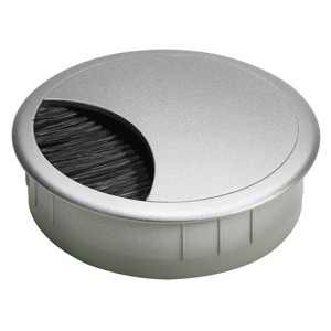 HETTICH 9081331 kabelová průchodka 60 mm hliník