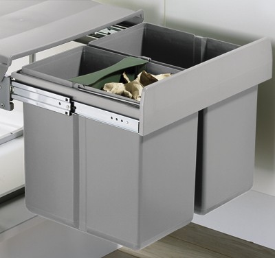 HETTICH 9079926 Bin.it Space 2x15l odpadkový koš