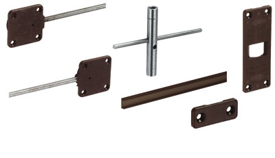 HETTICH 73347 vyrovnávací kování hnědá