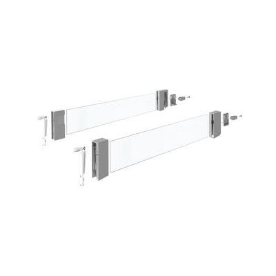 HETTICH 9194800 Atira DesignSide 144/420 mm sklo stříbrná
