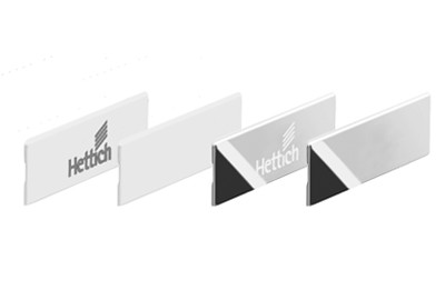 HETTICH 9194647 Atira krytka, logo Hettich, bílá