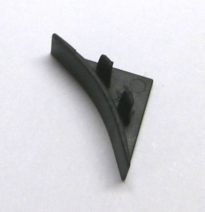 TL Slim line plus (Compact line) koncovka levopravá ČERNÁ