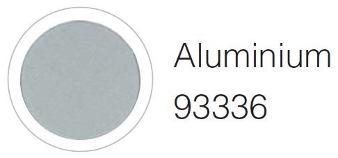 IF Krytka nalepovací 20mm 15ks 93336 hliník mat