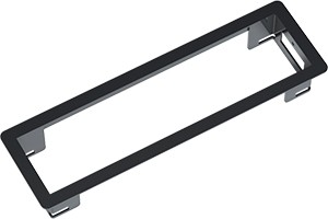 BACHMANN 915.000 rámeček Power Frame, 3x, černá RAL 9005