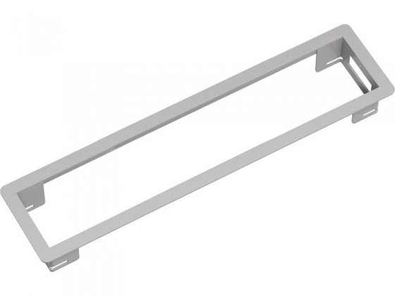 BACHMANN 317.007 rámeček Power Frame, 6x, střbrně šedý podobný RAL9006