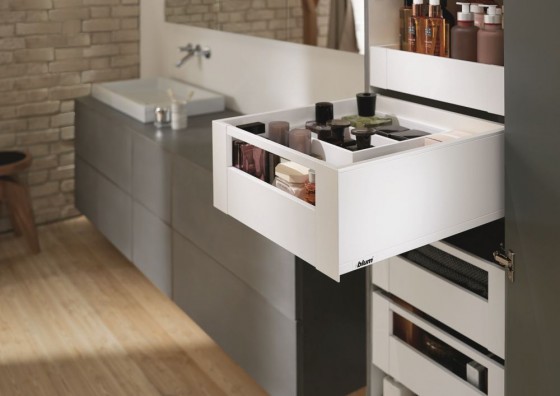 K-BLUM SpaceTower Legrabox C Pure, tmavě šedá, KB600