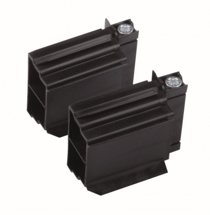 REHAU kluzný kolík 8 mm s brzdou černá